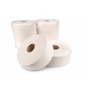Nagytekercses fehér toalett papír 2 rétegű 26cm