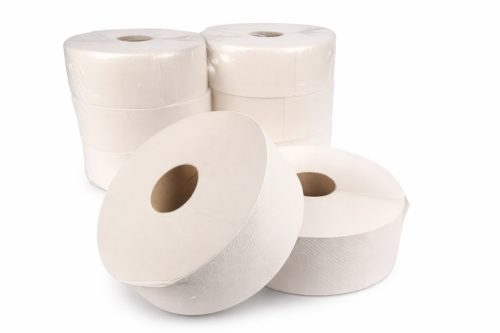 Nagytekercses fehér toalett papír 2 rétegű 26cm
