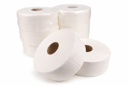 Nagytekercses hófehér toalettpapír 2 rétegű 26cm