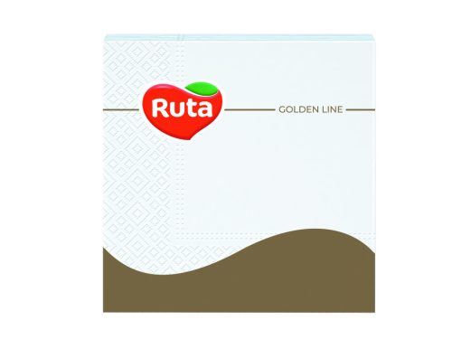 Ruta szalvéta 33*33cm 20db 3 rétegű fehér 1/4 hajtás